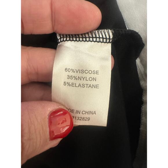 REVOLVE Black and White Mini Dress - Picture 6 of 6